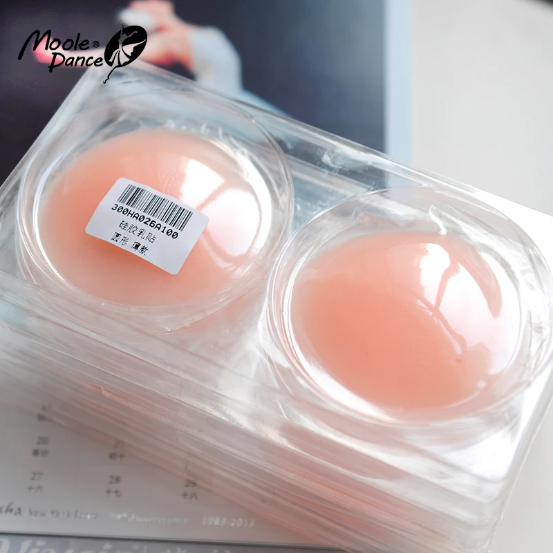 

Dance Special Latex Paste Gymnastics Clothing Silicone Chest Pad Anti-convex Point Anti-walking Bare Women Sports Pads