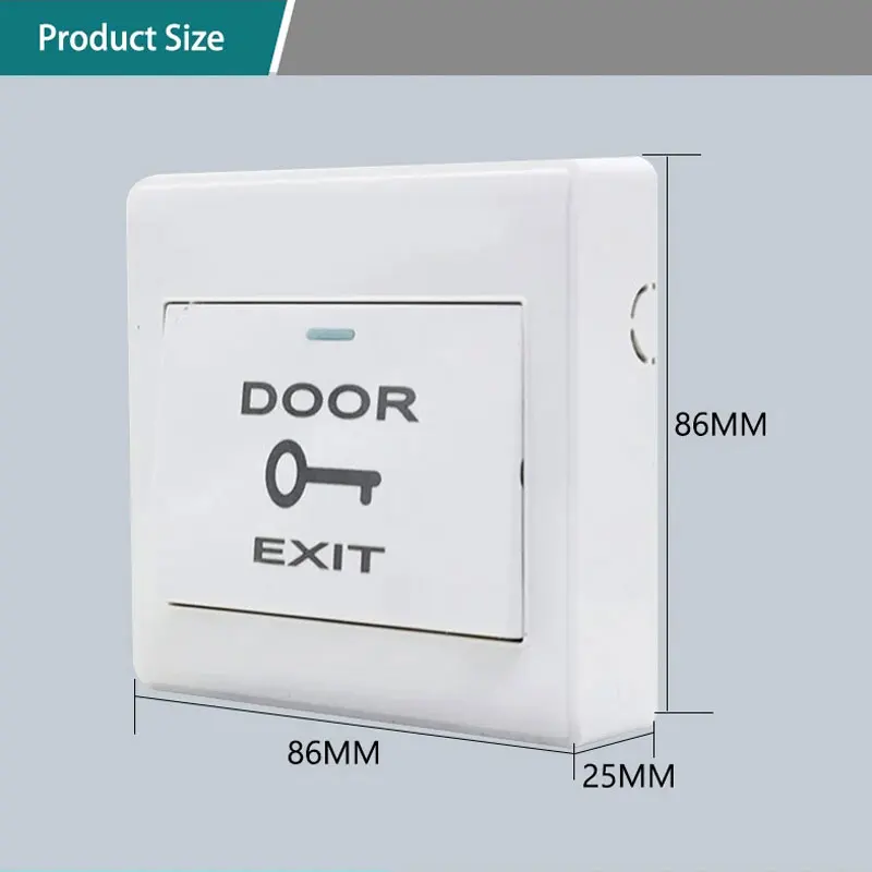 Exit Button door access button Bottom Box Door Access Switch Electric Lock