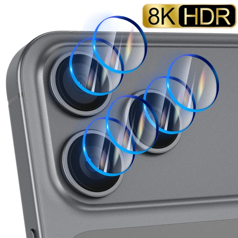Crystal-Clear HD Camera Lens Protection - 9H Tempered Glass Protective Film