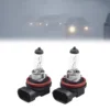 2pcs H8 Halogen 35W 12V 4300K Fog Light Bulbs Bright Clear Amber Replacement Pair Car-Headlight Bulbs Accessories 3