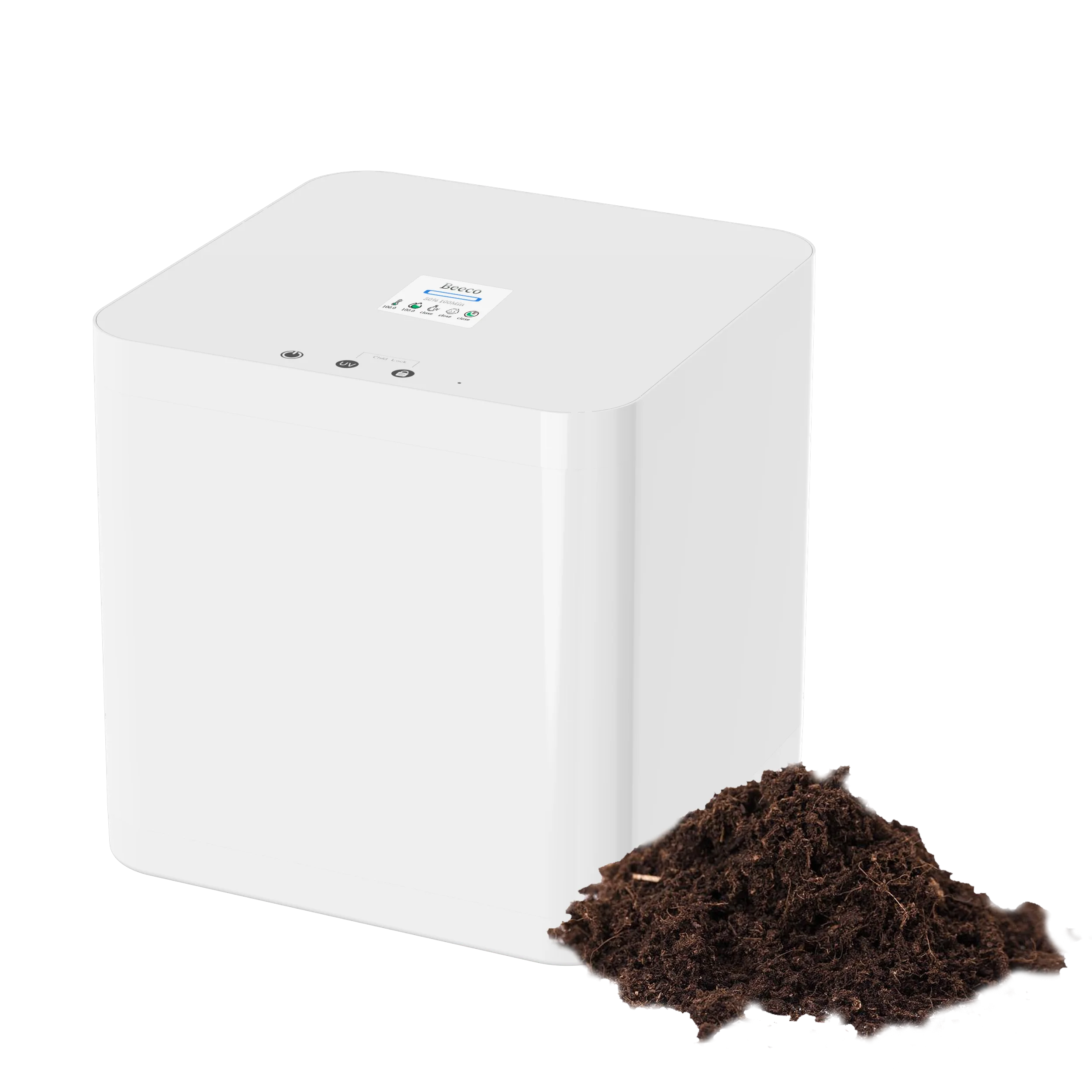 

Мусорный очиститель пищевых отходов, компостная корзина, кухонные принадлежности для рабочего стола, процессор для пищевых отходов, без запаха, дезодорант, мусорный коллектор