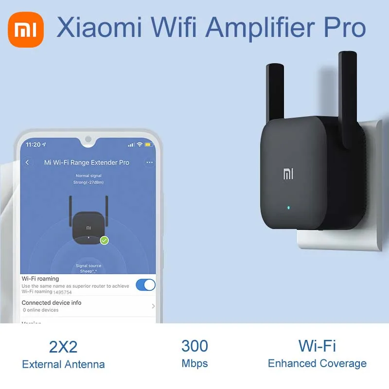 NEW Xiaomi Wireless Wifi Pro Mi Amplifier Router Wi-Fi