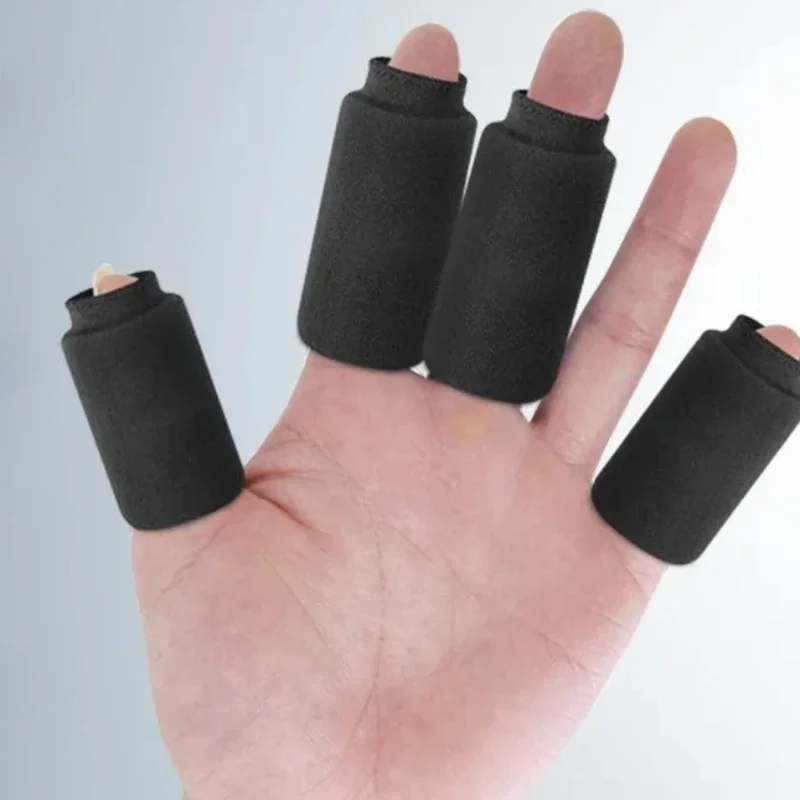 

4pcsNew Ice Finger Cover Cold Compress Cooling Finger Ice Cover Cold and Hot Dual Use Solid Hydrogel Finger Cover Spot Wholesale