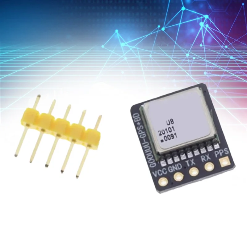 A77P-U8 듀얼 모드 GPS + BDS 모듈 NEO-M8N/NEO-6M 용 비행 제어 위성 위치 제어 네비게이션 교체