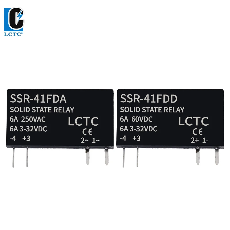 รูปสินค้า รีเลย์ SSR ควบคุมไฟฟ้า DC 3-32V 6A ตัวเล็ก ปลอดภัย