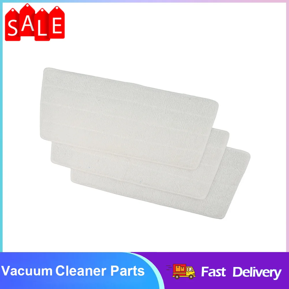 

3Pcs Microfiber Rags Washable Replacements Pad For Vileda Steam XXL Steam Cleaner Dry & Wet Usage Mop Cloths Wipes Cleaning Tool