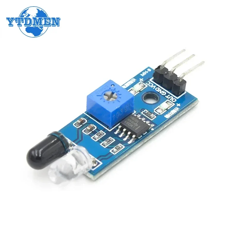 10PCS IR Infrared Obstacle Avoidance Sensor Module Smart Car Robot 3-wire Reflective Photoelectric Sensor for Arduino