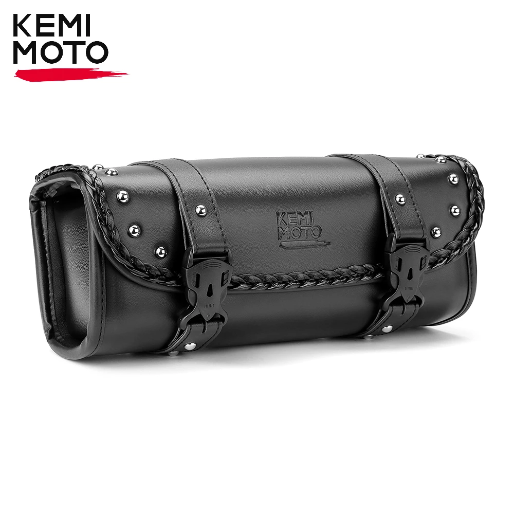 

Motorcycle Tool Bags Universal Handlebar Bag Motorcycle Roll Front Fork Bags Tool Storage Pouch for Yamaha for Honda for Suzuki