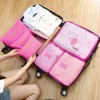 6pcs/set Classification Storage Bags Thickening Cosmetic Packaging Bags Foldable Space Saving for Family Vacation Skiing Camping 3