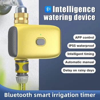 Tuya Smart No Zigbee minuterie d'eau numérique contrôleur d'irrigation goutte à goutte automatique détection d'eau de pluie système d'arrosage automatique de jardin 1