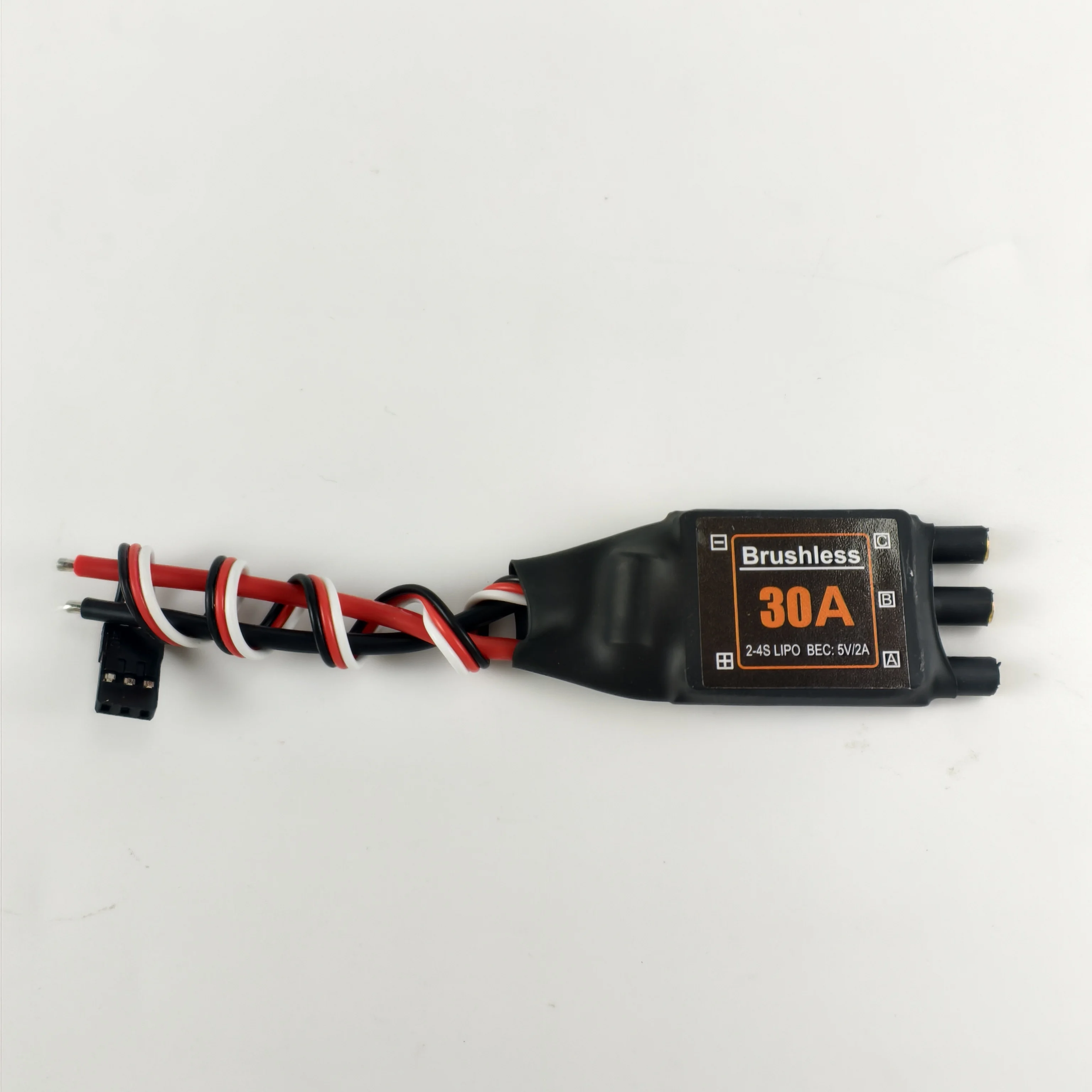 30A/40A ESC bürstenloser elektronischer Geschwindigkeitsregler 2-4S mit 5V3A UBEC für RC FPV Quadcopter Starrflügelmodellflugzeuge – Detail 8