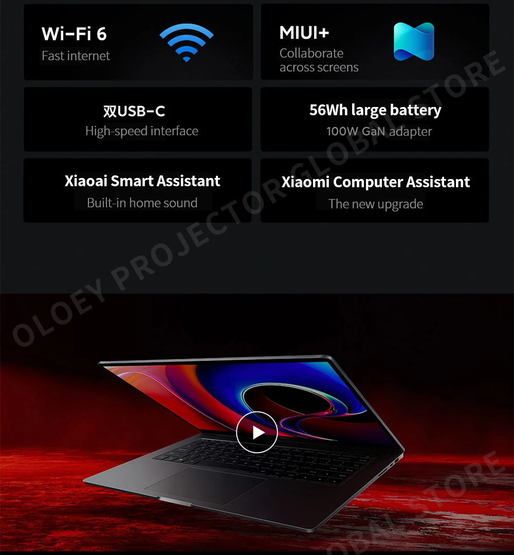 Xiaomi RedmiBook Pro 14 (2022) - Ryzen R7-6800H/R5-6600H, AMD Radeon 680M/660M, 2.5K 120Hz Screen, 14-Inch, 16GB RAM, 512GB/1TB SSD. Description Image.This Product Can Be Found With The Tag Names Xiaomi redmi book 14 ryzen edition, Xiaomi redmibook 16 amd ryzen 7 4700u, Xiaomi redmibook pro 15 ryzen edition