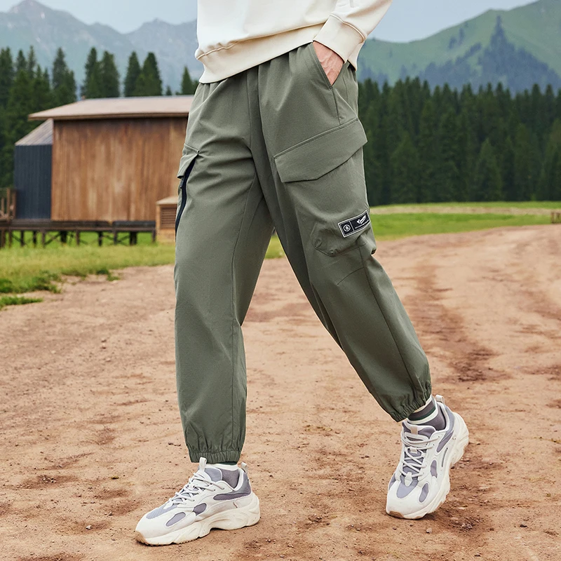 Xtep Casual Pants For Men Autumn Soft Breathable Trousers Trendy Retro Comfortable Bottoms 876329560067