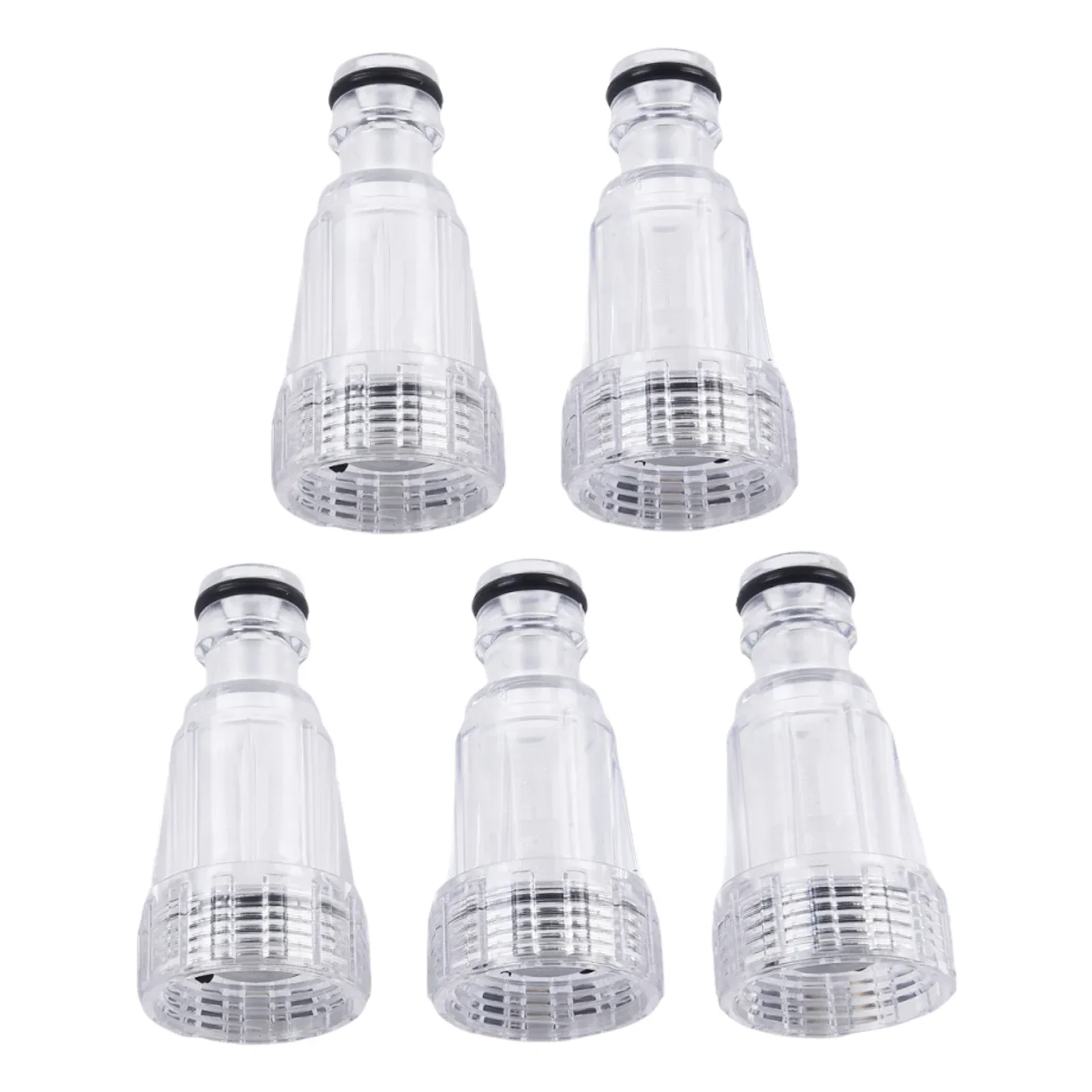 Pressure Washer Hose Adapter 5Pcs/set Car Washer Machine Water Filter Automobile Washing Machine Water Connector For Karcher K2-K7