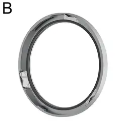 Enhanced Anti - Scratch Metal Bezel & Tempered Film Set for Watches - Dual Style Edition (B)