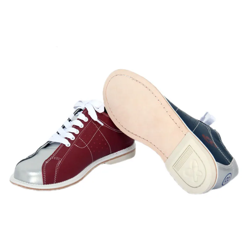 Professional Unisex Casual Sneakers Men's Women's Bowling Shoes Anti-slip Training Shoes Leather Bowling Sneakers