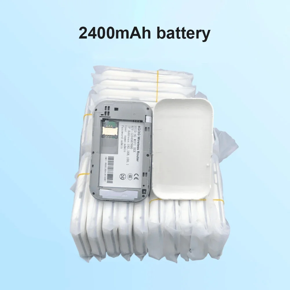 H80 3G 4G LTE 라우터 포켓 150Mbps 와이파이 리피터, 신호 증폭기 포켓 모바일 핫스팟, 여행자용 SIM 카드 슬롯 포함