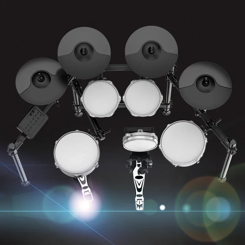 Kit de batterie acoustique professionnel pour adultes, Rock Band, support  en métal, instrument de musique - AliExpress