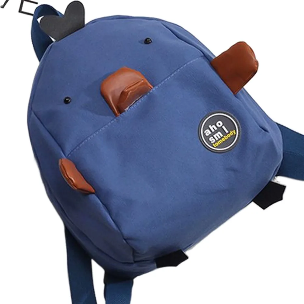 Creative Cartoon Duck Toddler Backpack Large Capacity Cute Children's School Bag Nylon Lightweight Cartoon Shoulder Bag Pack 4