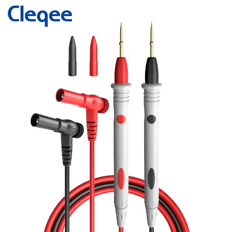 Multimeter Probe 2pcs Replaceable Needles Universal Test Leads For Digital Multimeter 1M
