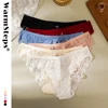 WarmSteps Women's Lace Panties Transparent Underwear Seamless Panties for Woman Low Rise Briefs Hot Ladies Undepants Lingerie