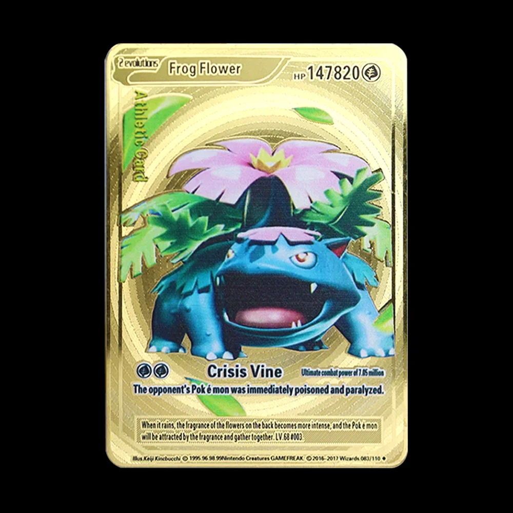 frog flower pokemon card Greeting Found this in Greece a