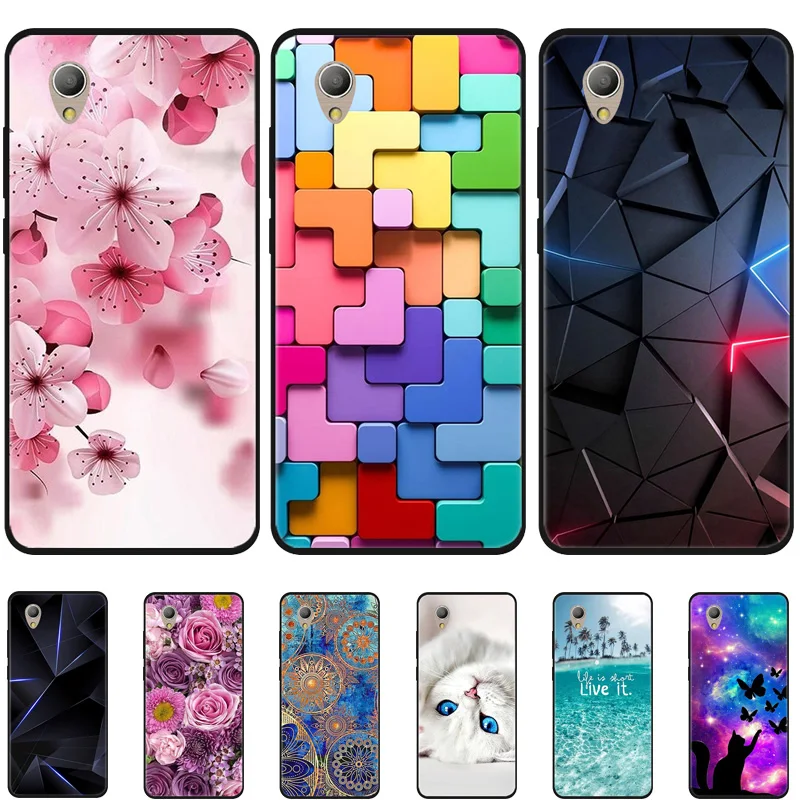 Для смартфонов Alcatel 1 5033D, модная мягкая задняя крышка из ТПУ и силикона для смартфонов Alcatel 1 5033D 5033 5033A
