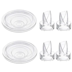 6pcs/set Silicone Duckbill Valves & Silicone Diaphragm Electric Breast Part P31B