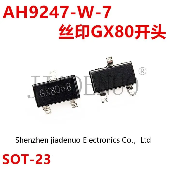 (5-10 Pz) 100% Nuova Serigrafia Ah9247-W-7 Gx80 Gx Inizio Sot23-3 Chipset