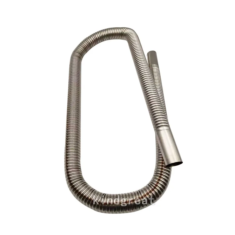 Diesel heater exhaust pipe 60cm 24mm stainless steel air parking diesel heater exhaust pipe for Webasto Eberspacher chinese heaters