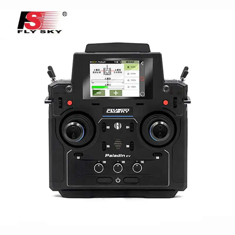 

Радиопередатчик FLYSKY PL18 EV Paladin 2,4G 18CH 5D с датчиком холла и шарнирами AFHDS 3, сенсорный экран 3,5 дюйма TFT для радиоуправляемых автомобилей