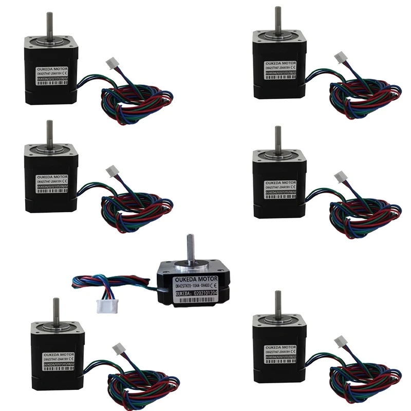 

Для Voron послегорелка 3D принтер Stepper Motor Kit Voron 2,4, OK42STH47-204A1XH, OK42STH20-104A-XH400, XH2.54 Port