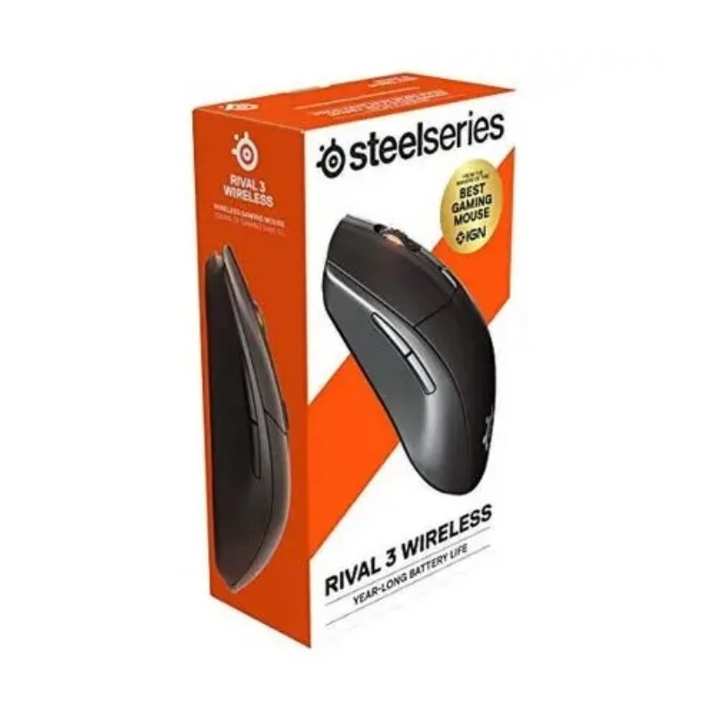 Steelseries Rival Mouse sem Fio E-sports cf 2.4 Ghz Multi-purpose Bluetooth 5.0 Novo - Imagem 3
