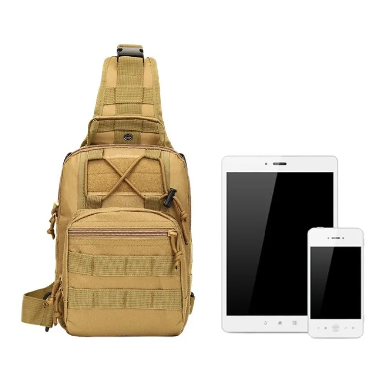 Men's Tactical Pack Sling Backpack Waterproof EDC Chest Bag for Outdoor Hiking Camping Hunting Trekking Travelling