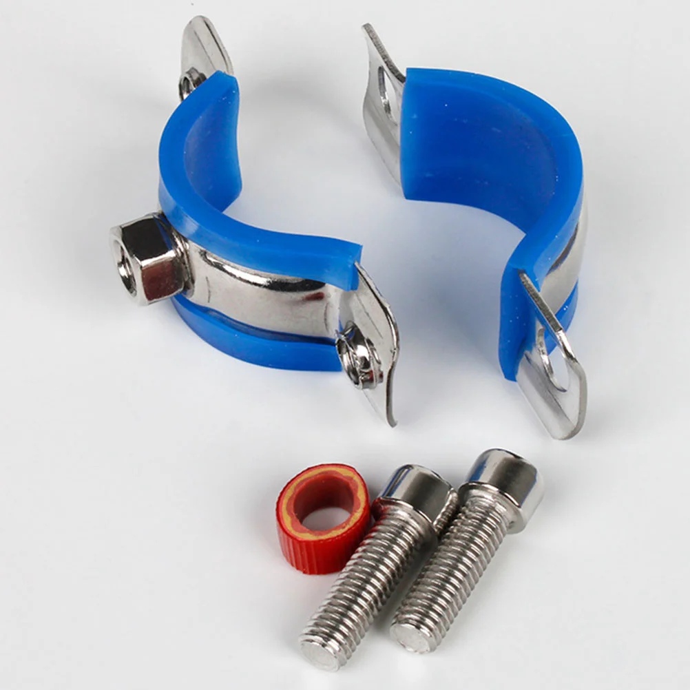 2 Pcs Office Chair Protector Clamps Adjustable Height Repair Kit Furniture Saver Bracket Fix Sinking Tool Replacement Tube
