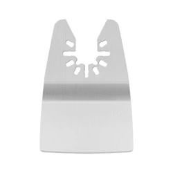 Universal Multifunction Oscillating Tool Saw Blades with Quick Release (Curved Spatula)