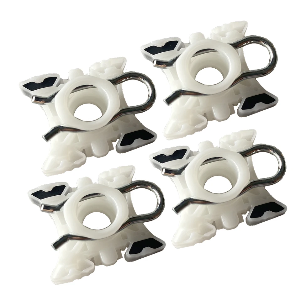 5 Piezas Clip Elevalunas, Clips Reparación Regulador Ventana, Deslizadores de Ventana Compatible con BM E32 E34 E36 E90 E92 E93 Z1 Z3 Z4 51321938884 Compatible con Volo V70 XC70 XC90 (Azul