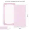 Crib Fitted Sheets Microfiber Bedding Sheet for Baby Fits Crib & Toddler Bed mattresses 3