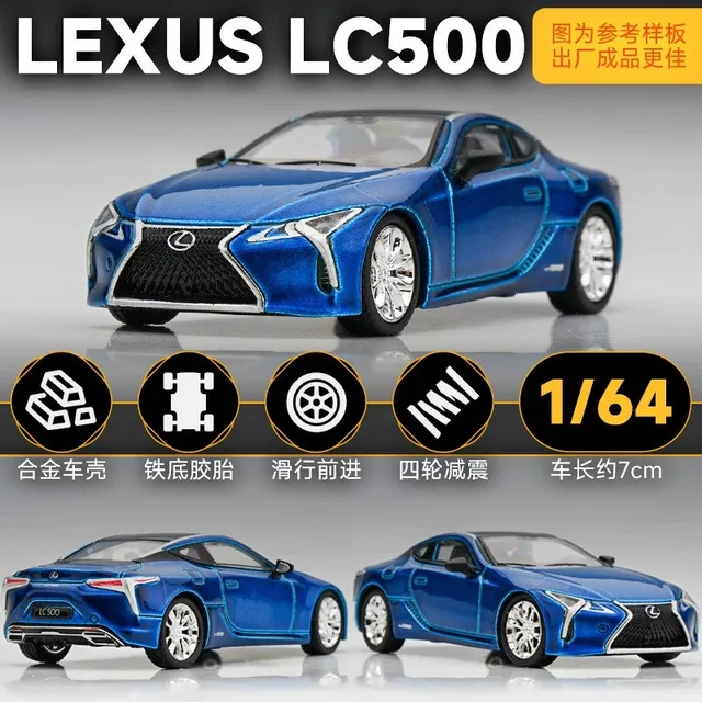 New In Stock Enchery 1:64 2017 Lexus Lc500 Alloy Miniature Diecast