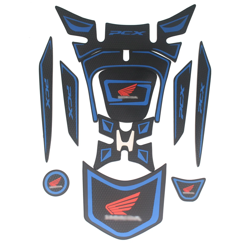 

Motorcycle Fuel Tank Pad Resin Gel Non-Slip Sticker Decal Motorcycle Anti-Skid Sticker Protection For Honda PCX150 PCX 150