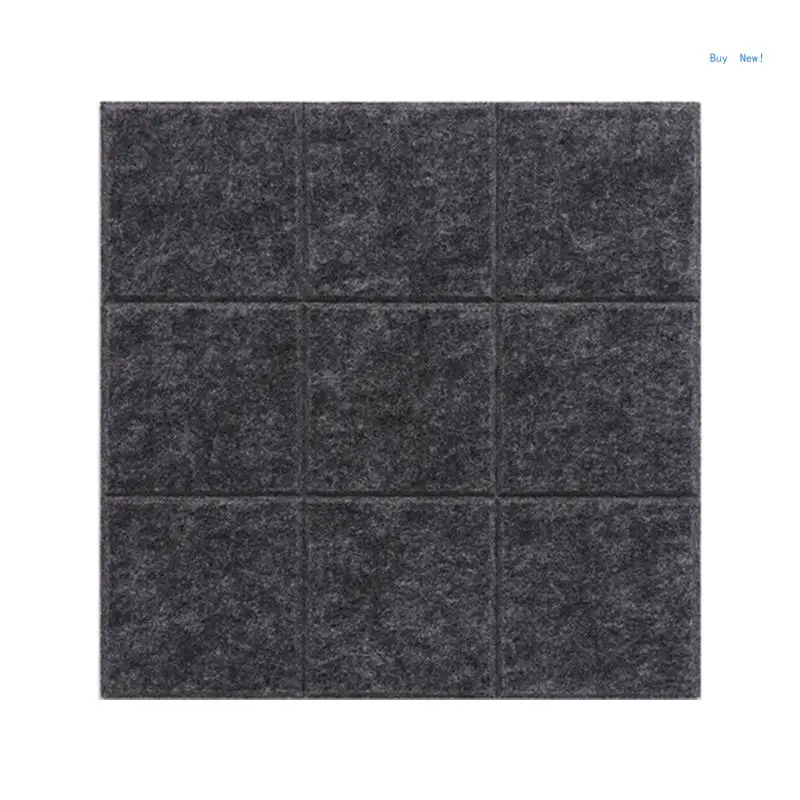 펠트 일정 메모 보드 30x30cm 벽 사진 표시 보드 펠트 메시지 보드