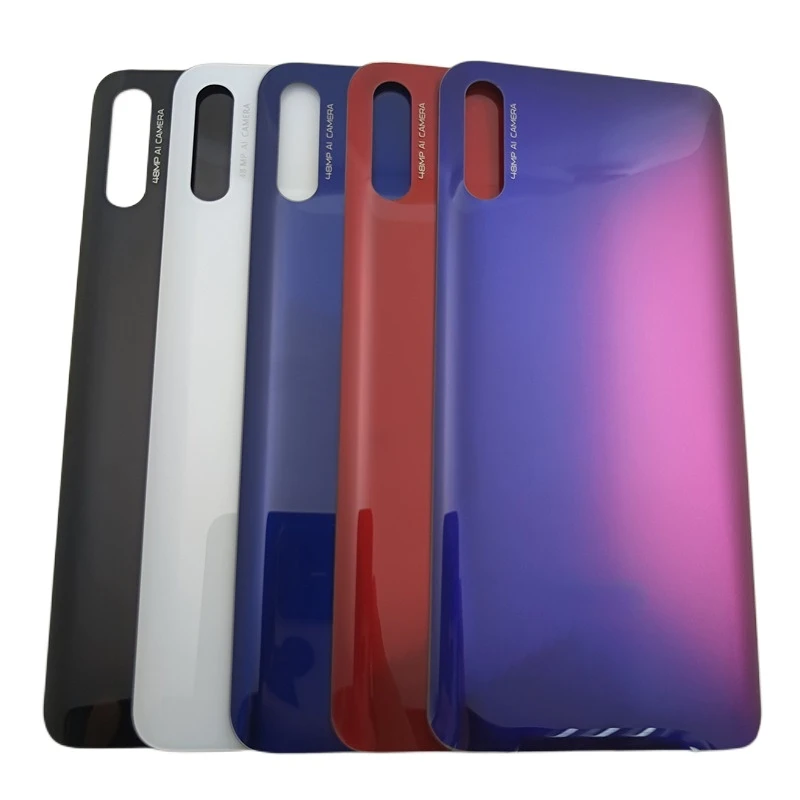 

Стеклянная задняя крышка батарейного отсека для Huawei Honor 9X 9X Pro, задняя панель, корпус, запасные части + клей