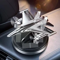 Car Perfume Aromatherapy Car Solar Power Car Air Freshener Airplane Rotating Aromatherapy Oil Diffuser Lasting Fragrance