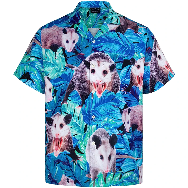 thumbnail image 1 of Camisa hawaiana con estampado completo de cerveza para hombre, camisas playeras de manga corta con botones, blusas de gran tamaño para hombre, ropa, 1 of 5