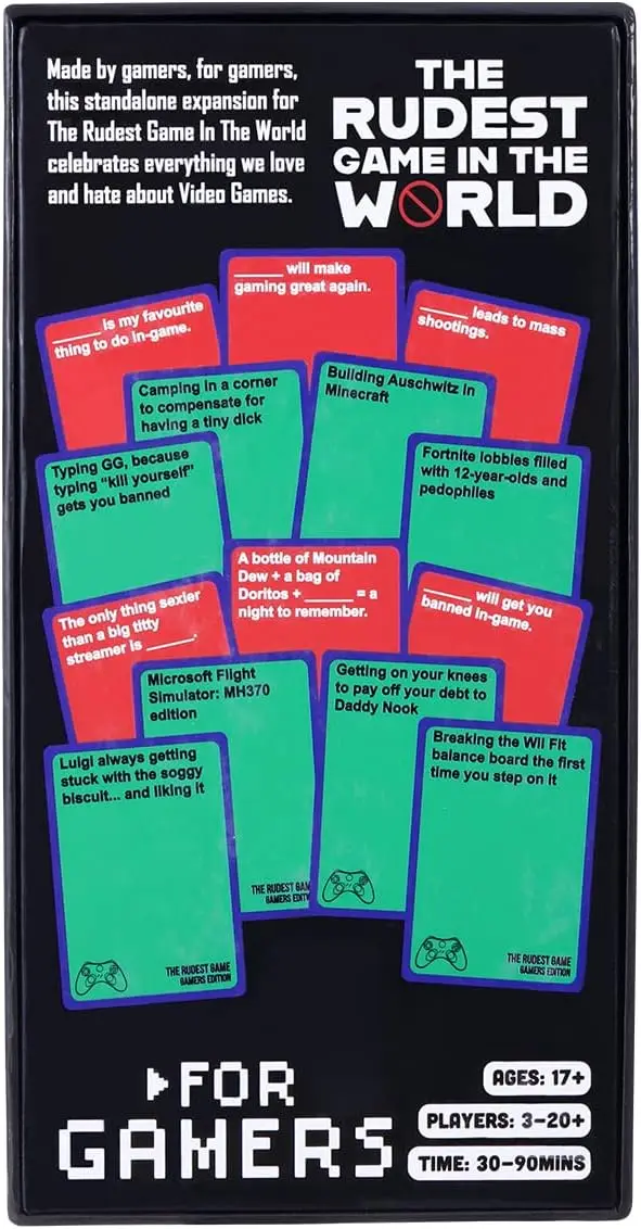 The Rudest Game in The World - Card Games for Adults and Family, Party Games for Game Night (for Gamers) 5