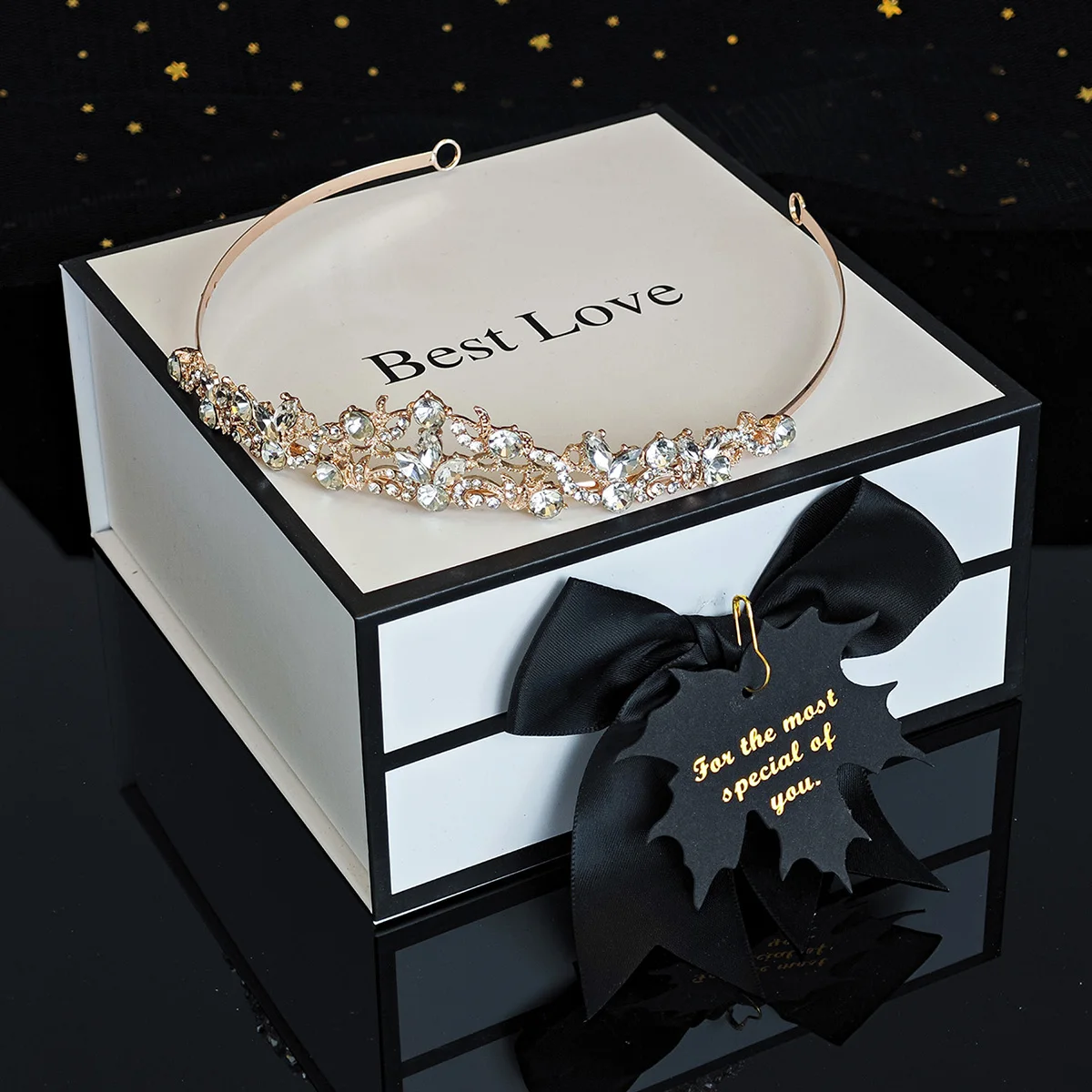 Fashion Sparkling Rhinestone Crown Tiara Bridal Headdress For Women jewelry accessories hair accessory hair headdress bridal headwear hair band crown