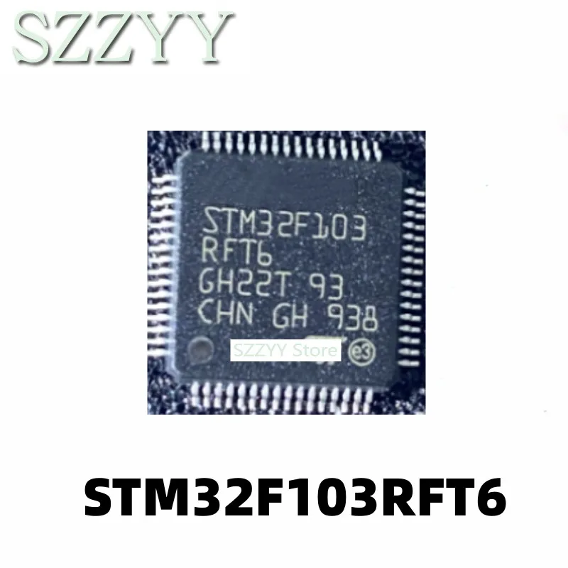 

Микроконтроллер чип STM32F103 STM32F103RFT6 QFP64, 5 шт.
