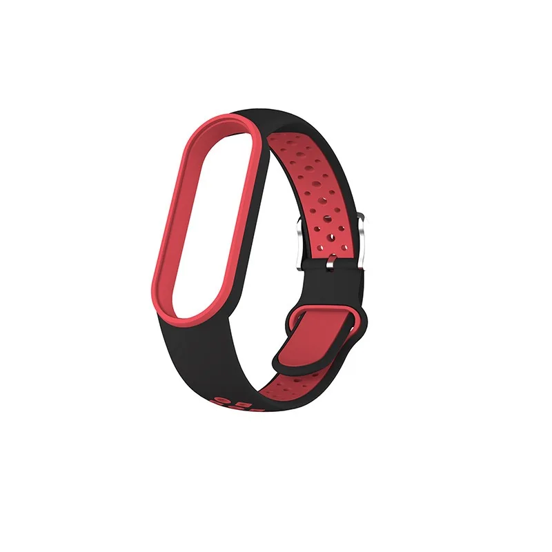 Dual-Color Silicone Replacement Wristband Bracelet for Xiaomi Smart Band Series