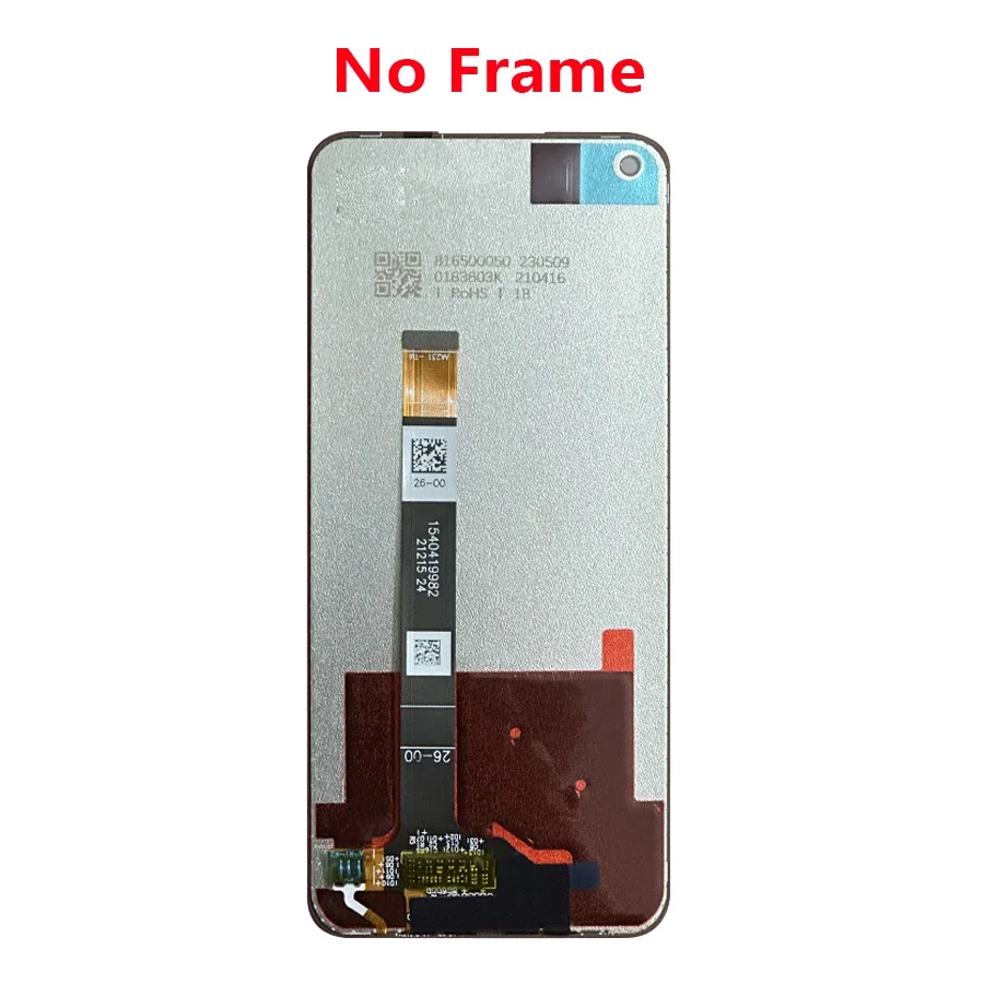 6.5" Screen For Realme Narzo 30 5G RMX3242 LCD Display with frame Touch Screen Digitizer Assembly For Realme Narzo 30 5G LCD