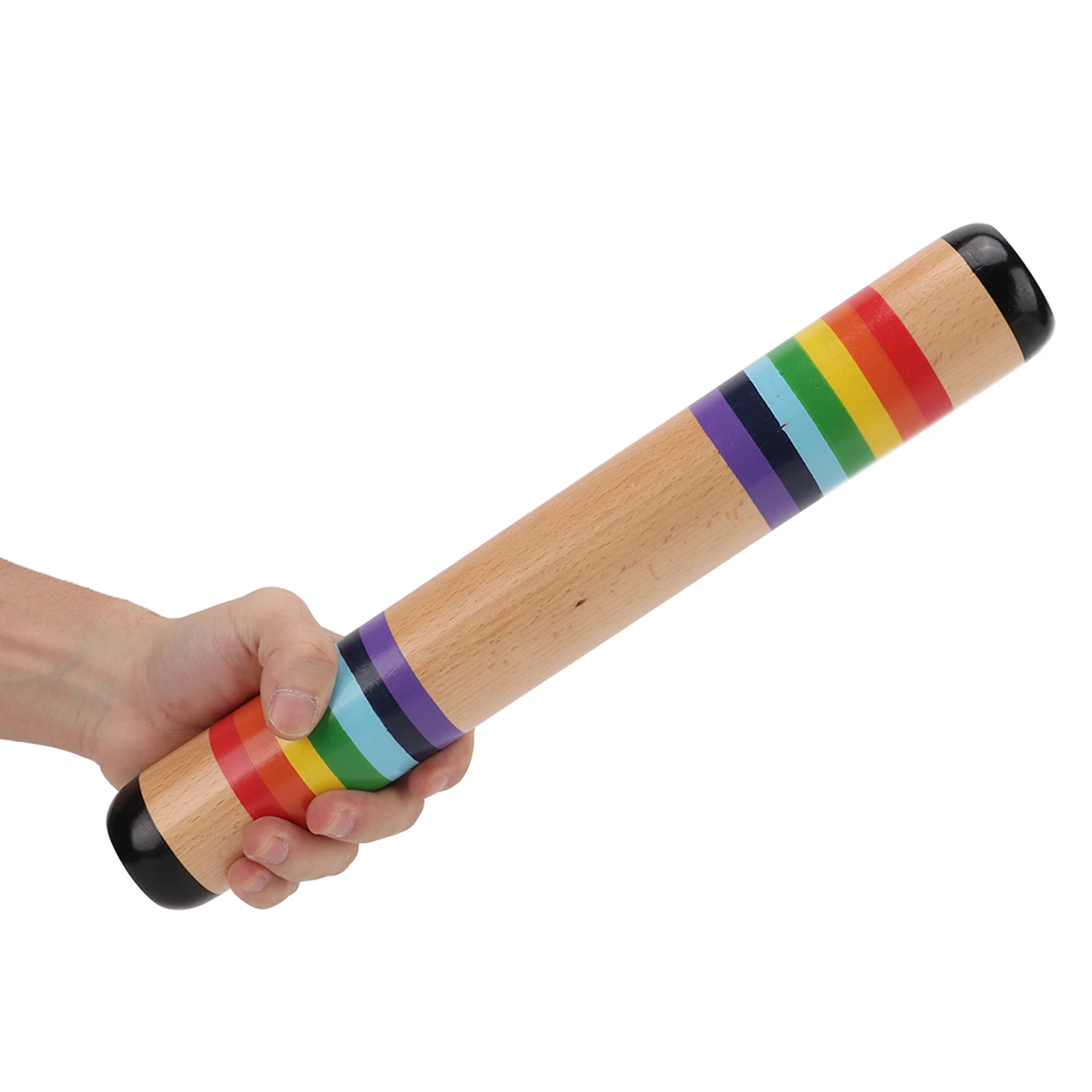 Wooden Rain Stick Maker Rainfall Rattle Tube Shaker Baby Toy Orff Percussion Musical Instrument